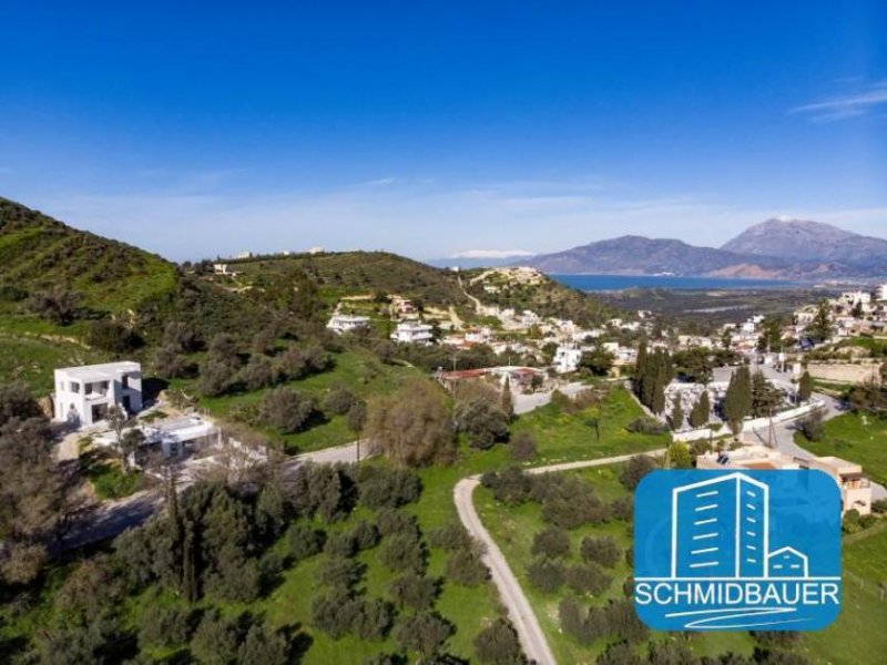 Kamilari Kreta, Kamilari: Modernes zweistöckiges Haus mit großer Terrasse und atemberaubender Aussicht zu verkaufen Haus kaufen